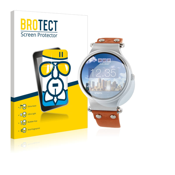 BROTECT AirGlass Glass Screen Protector for Xlyne X-Watch Xeta XW Pro