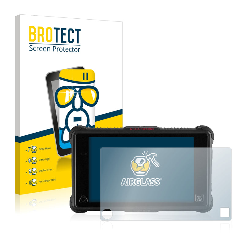 BROTECT AirGlass Glass Screen Protector for Atomos Ninja Inferno