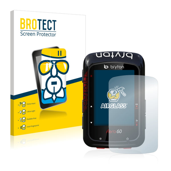 BROTECT AirGlass Glass Screen Protector for Bryton Aero 60 T