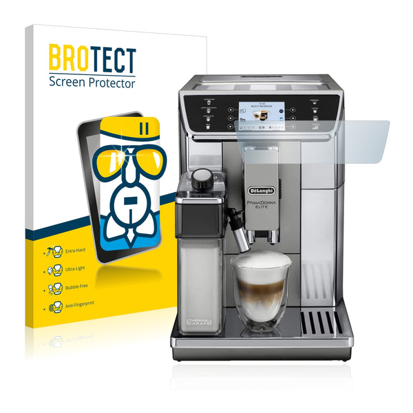 BROTECT AirGlass Glass Screen Protector for DeLonghi Primadonna Elite ECAM 650.55.MS