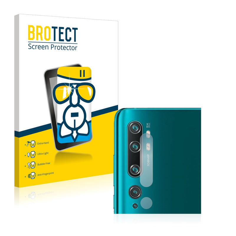 BROTECT AirGlass Glass Screen Protector for Xiaomi Mi Note 10 (Camera)