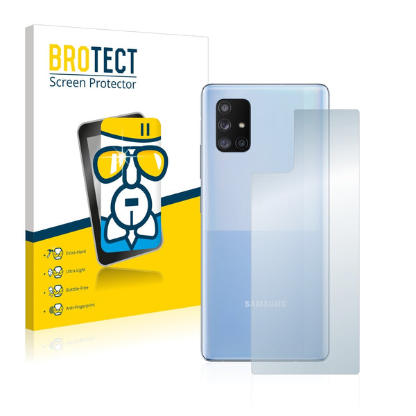 BROTECT AirGlass Glass Screen Protector for Samsung Galaxy A71 5G (Back)