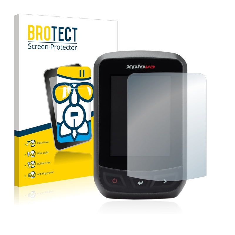 BROTECT AirGlass Glass Screen Protector for Xplova X3