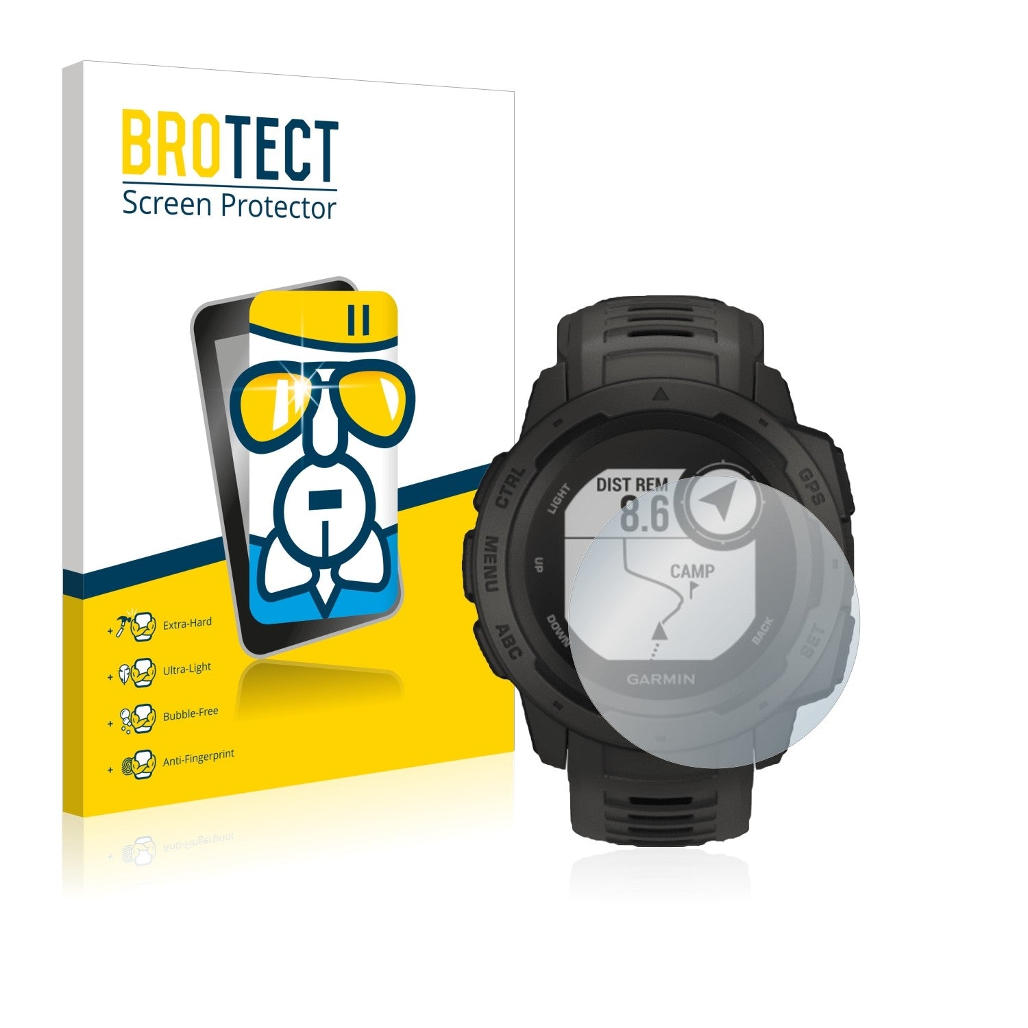 Screen Protectors for Garmin Instinct Solar – ScreenShield