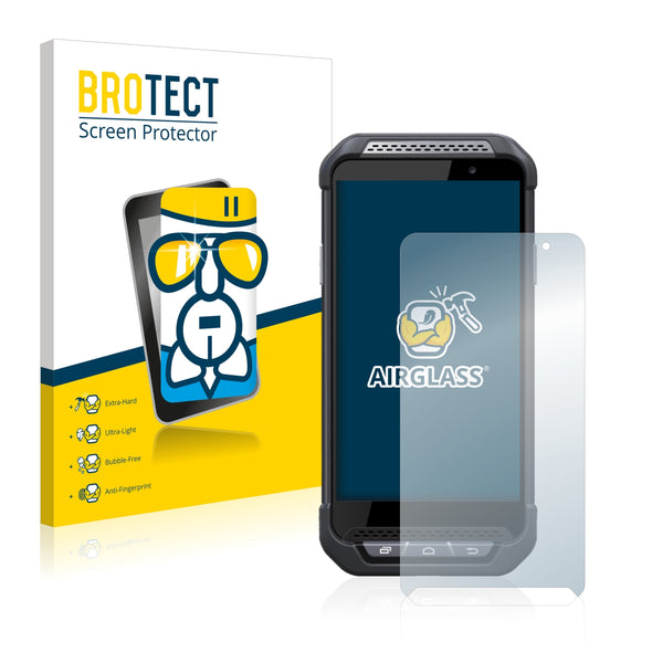 BROTECT AirGlass Glass Screen Protector for Point Mobile PM85