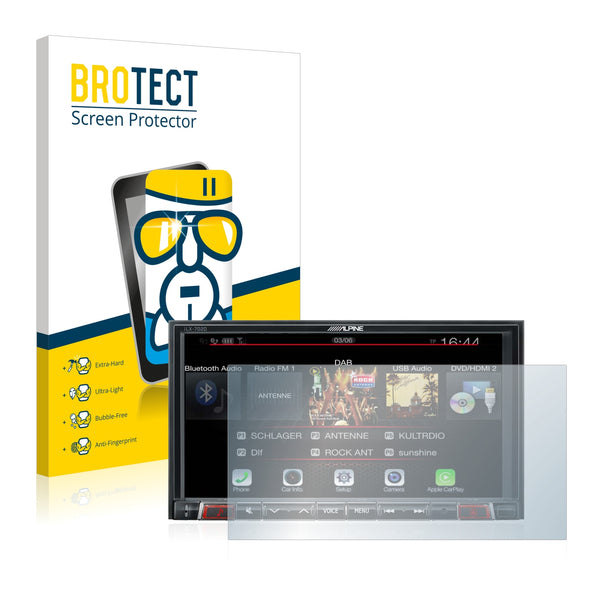 BROTECT AirGlass Glass Screen Protector for Alpine iLX-702D