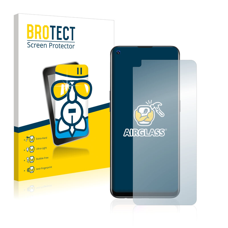 BROTECT AirGlass Glass Screen Protector for Oppo F19 Pro Plus 5G