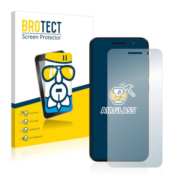 BROTECT AirGlass Glass Screen Protector for Alcatel 1 (2018)