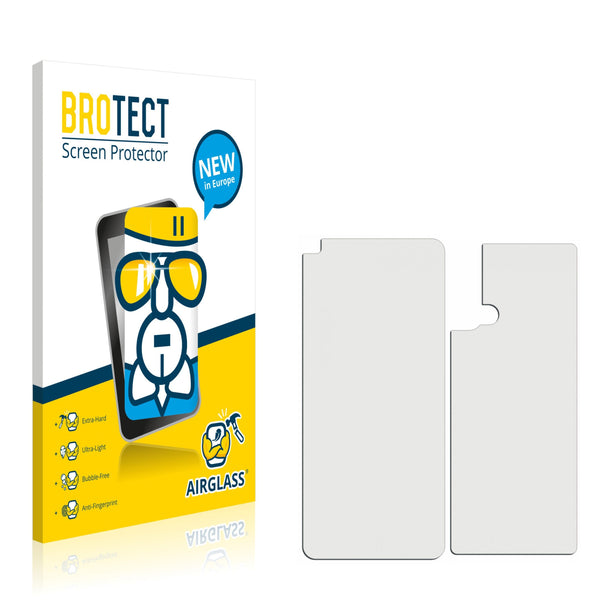 BROTECT AirGlass Glass Screen Protector for OnePlus Nord CE 5G (Front + Back)
