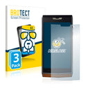 3x BROTECT AirGlass Glass Screen Protector for Doogee T3