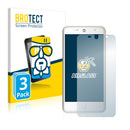 3x BROTECT AirGlass Glass Screen Protector for Wileyfox Swift 2 Plus