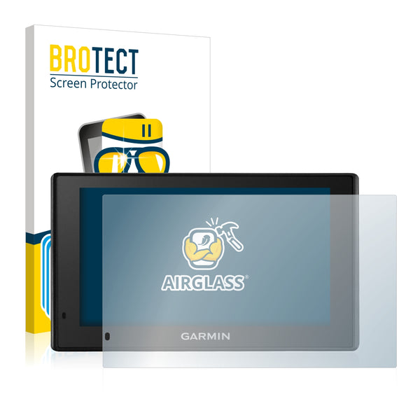 3x BROTECT AirGlass Glass Screen Protector for Garmin DriveSmart 51 LMT-D