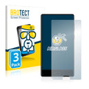 3x BROTECT AirGlass Glass Screen Protector for Leagoo Kiicaa Mix