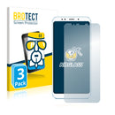 3x BROTECT AirGlass Glass Screen Protector for Xiaomi Redmi 5 Plus