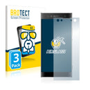 3x BROTECT AirGlass Glass Screen Protector for Sony Xperia XA2 Ultra