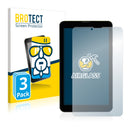 3x BROTECT AirGlass Glass Screen Protector for Mediacom SmartPad Go 7 M-SP7AGO3G