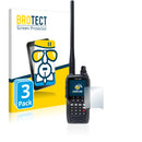 3x BROTECT AirGlass Glass Screen Protector for Yaesu FTA-450