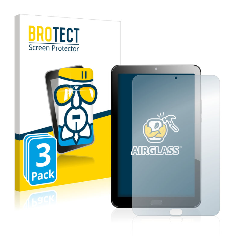 3x BROTECT AirGlass Glass Screen Protector for Alldocube Freer X9