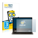3x BROTECT AirGlass Glass Screen Protector for Medion Akoya E2228T (MD 60250)