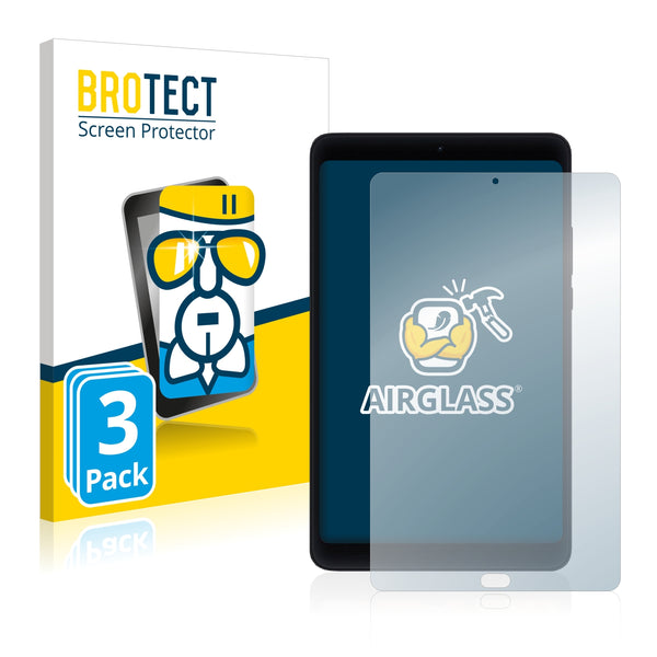 3x BROTECT AirGlass Glass Screen Protector for Xiaomi Mi Pad 4 Plus