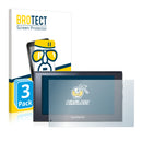 3x BROTECT AirGlass Glass Screen Protector for Garmin fleet 670V