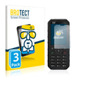 3x BROTECT AirGlass Glass Screen Protector for Caterpillar Cat B35