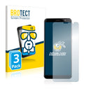 3x BROTECT AirGlass Glass Screen Protector for ZTE Blade Max View