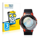3x BROTECT AirGlass Glass Screen Protector for Casio Pro Trek Smart WSD-F30