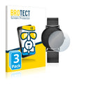 3x BROTECT AirGlass Glass Screen Protector for Alienwork IK Watch (40 mm)