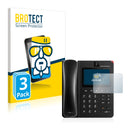 3x BROTECT AirGlass Glass Screen Protector for Grandstream GXV3240