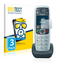 3x BROTECT AirGlass Glass Screen Protector for Gigaset E560