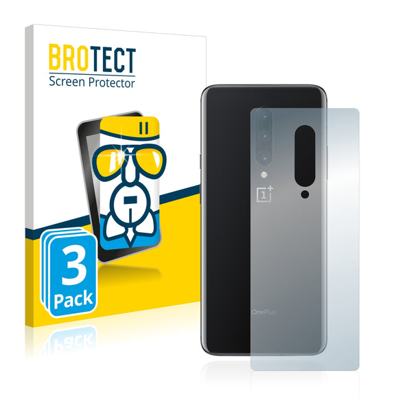 3x BROTECT AirGlass Glass Screen Protector for OnePlus 7 Pro (Back)