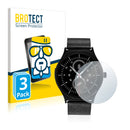 3x BROTECT AirGlass Glass Screen Protector for GoClever Fit Watch Elegance