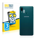 3x BROTECT AirGlass Glass Screen Protector for Samsung Galaxy A10s (Camera)