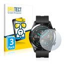 3x BROTECT AirGlass Glass Screen Protector for Huawei Watch GT 2 (46 mm)