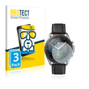 3x BROTECT AirGlass Glass Screen Protector for Samsung Galaxy Watch 3 (41mm)