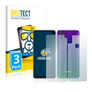 3x BROTECT AirGlass Glass Screen Protector for Cubot Max 2 (Front + Back)