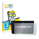 3x BROTECT AirGlass Glass Screen Protector for Volkswagen Passat 2019 Discover Pro 9.2 2019