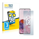 3x BROTECT AirGlass Glass Screen Protector for Samsung Galaxy S20 5G