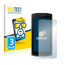 3x BROTECT AirGlass Glass Screen Protector for Crosscall Core M4