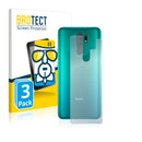 3x BROTECT AirGlass Glass Screen Protector for Xiaomi Redmi 9 (Back)