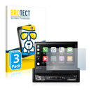 3x BROTECT AirGlass Glass Screen Protector for Pioneer AVH-Z7200DAB