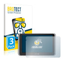 3x BROTECT AirGlass Glass Screen Protector for Mitac Mio MiVue Drive 65 LM