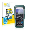 3x BROTECT AirGlass Glass Screen Protector for Gossen Metrawatt Metrahit Tech