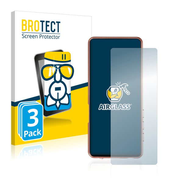 3x BROTECT AirGlass Glass Screen Protector for Mymahdi M9 Plus
