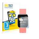 3x BROTECT AirGlass Glass Screen Protector for Zkcreation W2