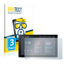 3x BROTECT AirGlass Glass Screen Protector for XTrons TQ700L