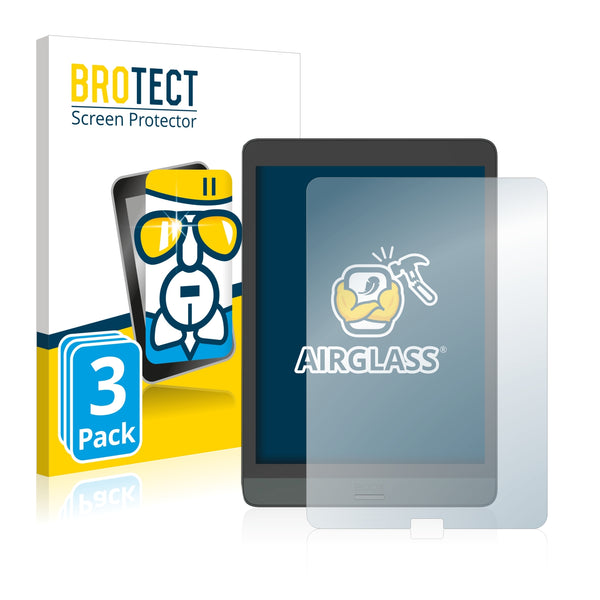 3x BROTECT AirGlass Glass Screen Protector for Onyx Boox Nova 3 Color