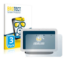 3x BROTECT AirGlass Glass Screen Protector for Google Nest Hub 2