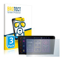3x BROTECT AirGlass Glass Screen Protector for Xtrons PSD80A3AL
